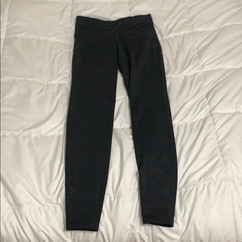 Dark grey athletic leggings